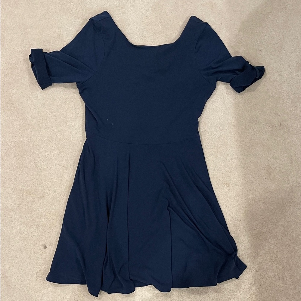 Express Midnight Blue Mini Dress